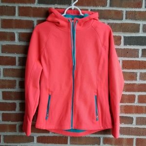 Swiss Tech Waffle Knit Full Zip Hoodie Medium